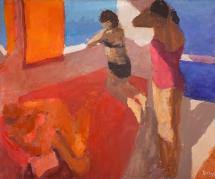 three bathers